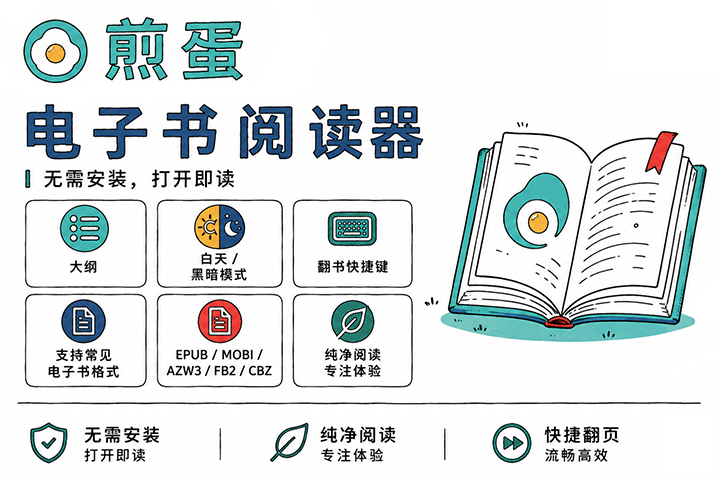 煎蛋电子书阅读器